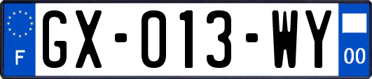 GX-013-WY
