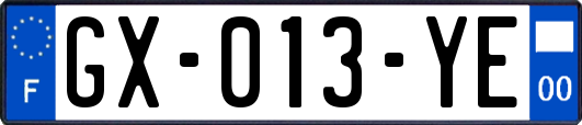 GX-013-YE
