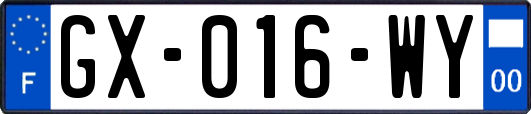 GX-016-WY