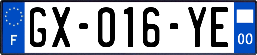 GX-016-YE