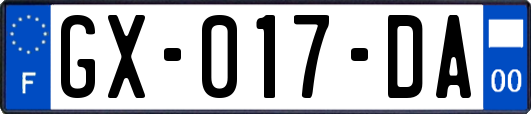 GX-017-DA