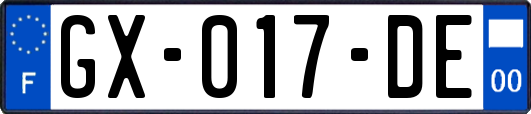 GX-017-DE