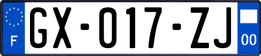GX-017-ZJ