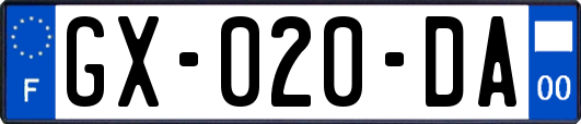 GX-020-DA