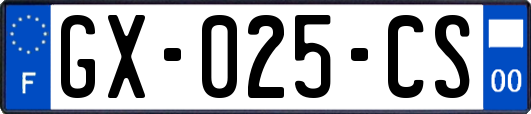 GX-025-CS