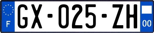 GX-025-ZH