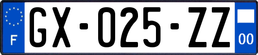 GX-025-ZZ