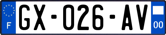 GX-026-AV