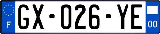 GX-026-YE