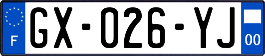 GX-026-YJ