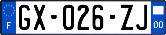 GX-026-ZJ