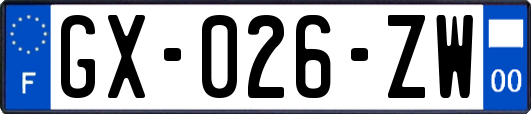 GX-026-ZW