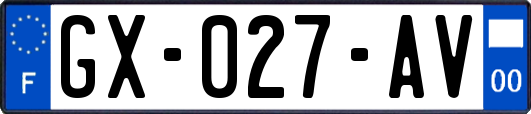 GX-027-AV