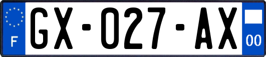 GX-027-AX