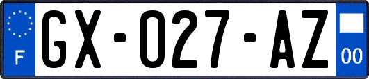 GX-027-AZ