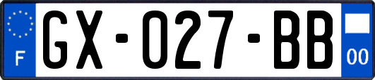 GX-027-BB