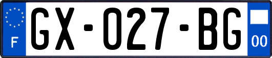 GX-027-BG