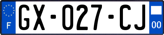 GX-027-CJ
