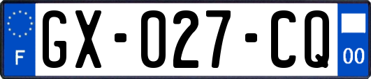 GX-027-CQ