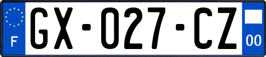 GX-027-CZ