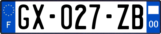 GX-027-ZB