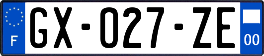 GX-027-ZE