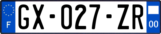 GX-027-ZR