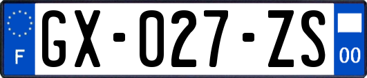 GX-027-ZS