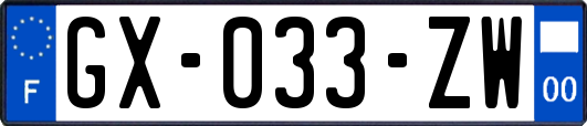 GX-033-ZW