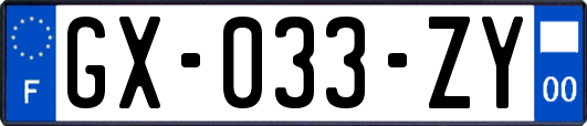 GX-033-ZY