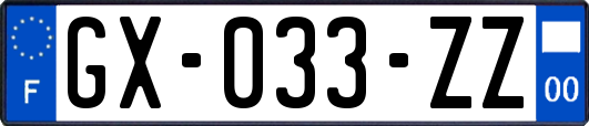 GX-033-ZZ