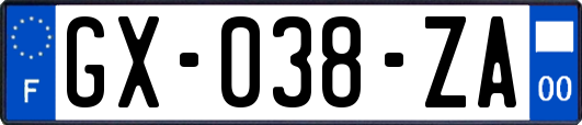 GX-038-ZA