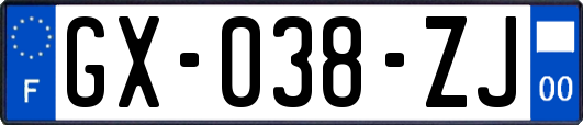 GX-038-ZJ