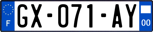 GX-071-AY