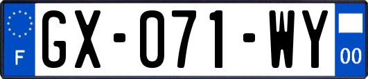 GX-071-WY