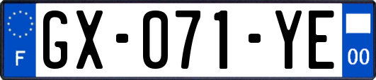 GX-071-YE