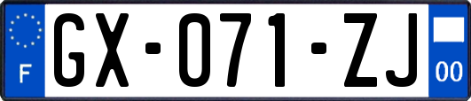 GX-071-ZJ