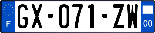 GX-071-ZW