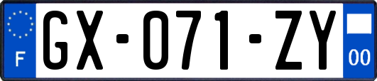 GX-071-ZY