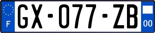 GX-077-ZB