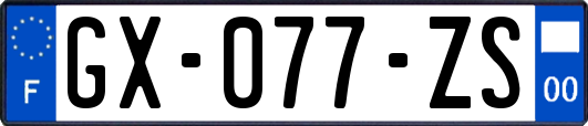 GX-077-ZS