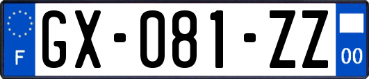 GX-081-ZZ