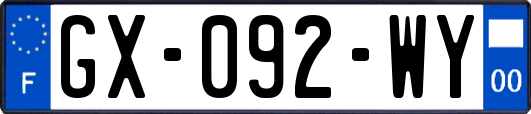 GX-092-WY