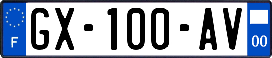 GX-100-AV