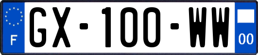 GX-100-WW