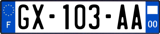 GX-103-AA