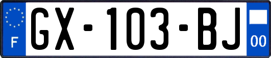 GX-103-BJ