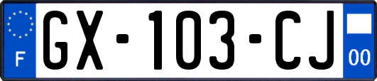 GX-103-CJ