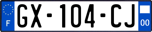 GX-104-CJ