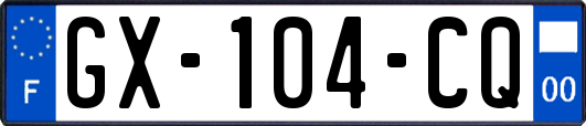 GX-104-CQ